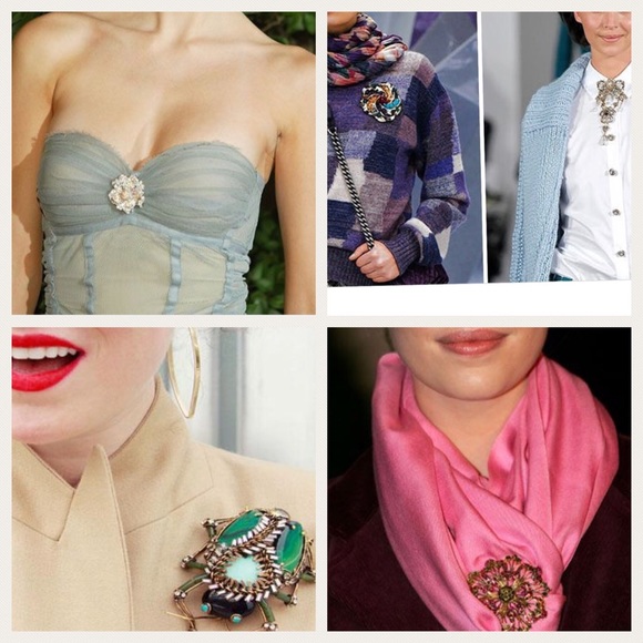 ๐HOST PICK๐ โATLANTIS" FASHION BROOCH - Picture 2 of 4